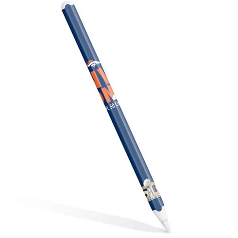 NFL Denver Broncos Super Bowl 50 Champions Bold Apple Pencil (2nd Gen 2019) Skin