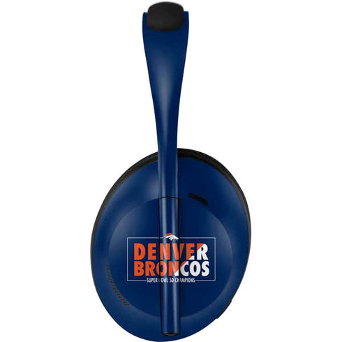 NFL Denver Broncos Super Bowl 50 Champions Bold Bose Noise Cancelling Headphones 700 Skin