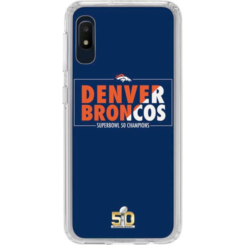 NFL Denver Broncos Super Bowl 50 Champions Bold Galaxy Cases