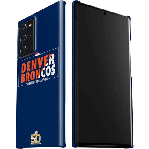 NFL Denver Broncos Super Bowl 50 Champions Bold Galaxy Note20 Ultra 5G Lite Case