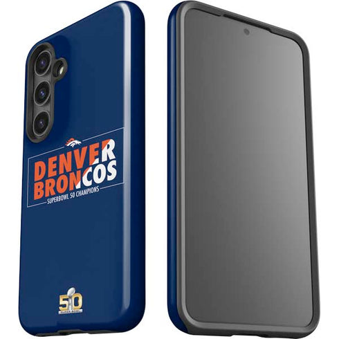 NFL Denver Broncos Super Bowl 50 Champions Bold Galaxy S25 Impact Case