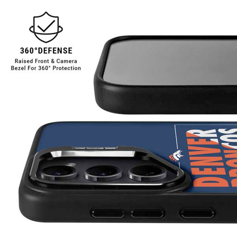 NFL Denver Broncos Super Bowl 50 Champions Bold Galaxy S25 Kickstand Case