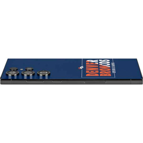 NFL Denver Broncos Super Bowl 50 Champions Bold Galaxy S25 Ultra Skin