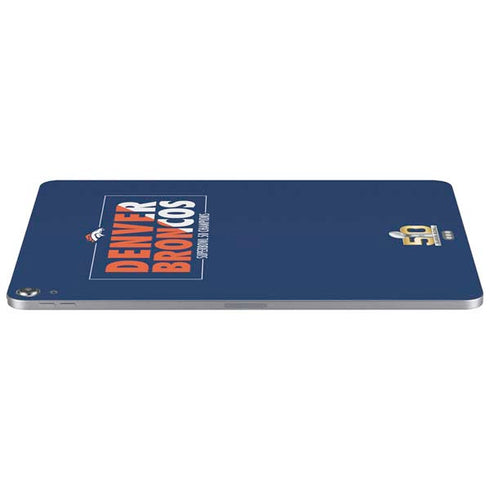 NFL Denver Broncos Super Bowl 50 Champions Bold Apple iPad Air Skin