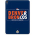 NFL Denver Broncos Super Bowl 50 Champions Bold Apple iPad Pro Skin