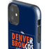 NFL Denver Broncos Super Bowl 50 Champions Bold iPhone 11 Impact Case
