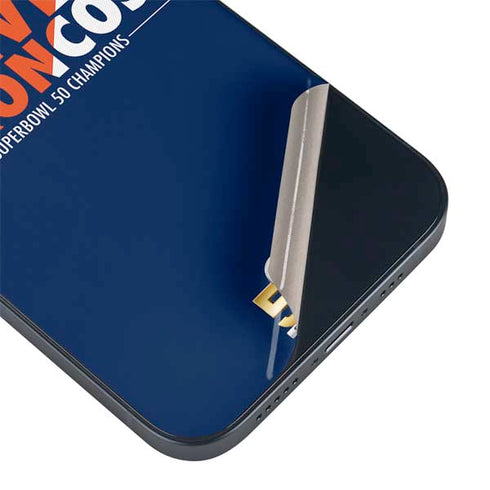 NFL Denver Broncos Super Bowl 50 Champions Bold iPhone Skins