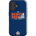 NFL Denver Broncos Super Bowl 50 Champions Bold iPhone 16 Plus Impact Case