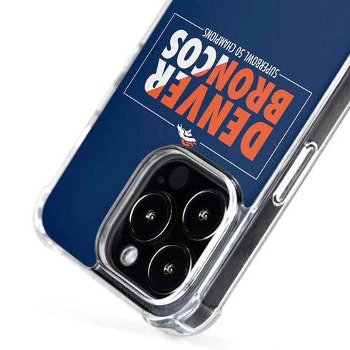 NFL Denver Broncos Super Bowl 50 Champions Bold iPhone 16 Pro Max MagSafe Case