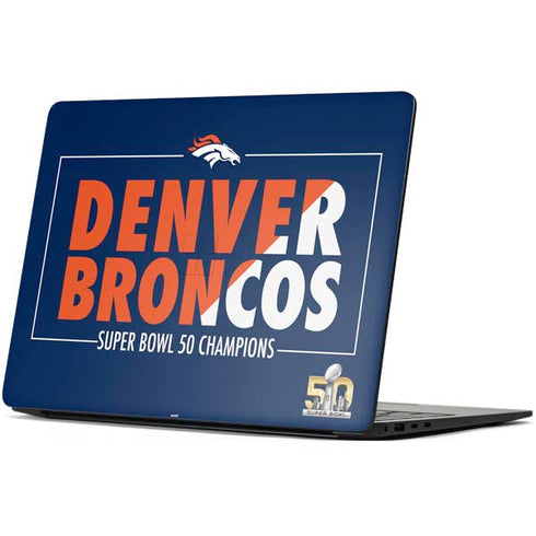 NFL Denver Broncos Super Bowl 50 Champions Bold Surface Laptop 7 13.8in Skin