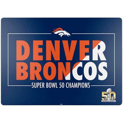 NFL Denver Broncos Super Bowl 50 Champions Bold Surface Laptop 7 15in Skin