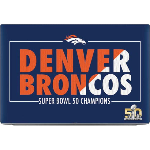 NFL Denver Broncos Super Bowl 50 Champions Bold Dell XPS Skin