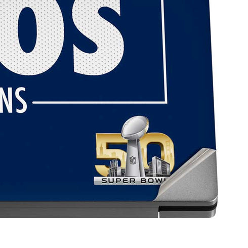 NFL Denver Broncos Super Bowl 50 Champions Bold Dell XPS Skin