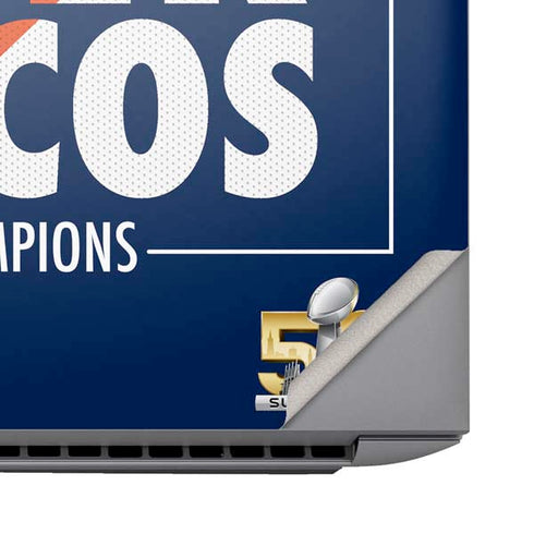 NFL Denver Broncos Super Bowl 50 Champions Bold HP ZBook Fury 16 G10 Skin