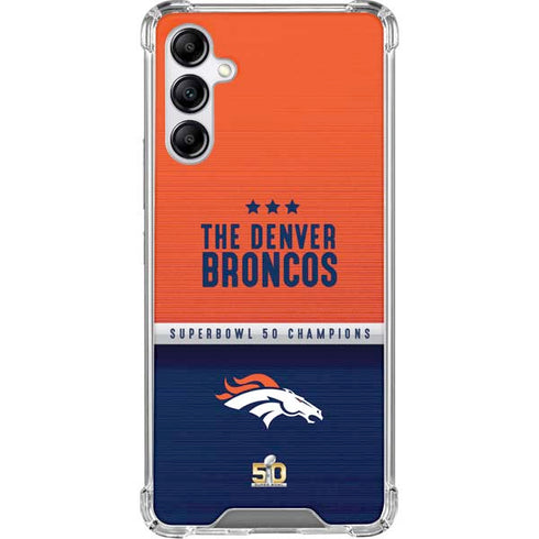 NFL Denver Broncos Super Bowl 50 Champions Gabb Phone 4 Clear Case