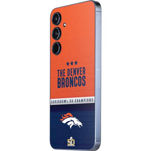 NFL Denver Broncos Super Bowl 50 Champions Galaxy A55 5G Skin