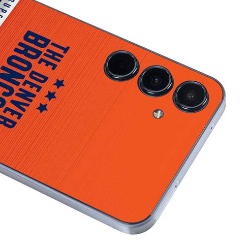 NFL Denver Broncos Super Bowl 50 Champions Galaxy A55 5G Skin