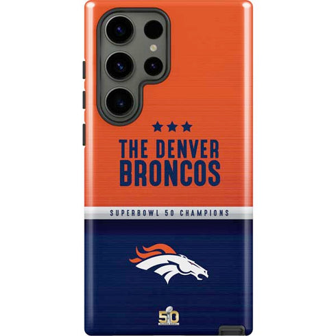 NFL Denver Broncos Super Bowl 50 Champions Galaxy S23 Ultra Pro Case