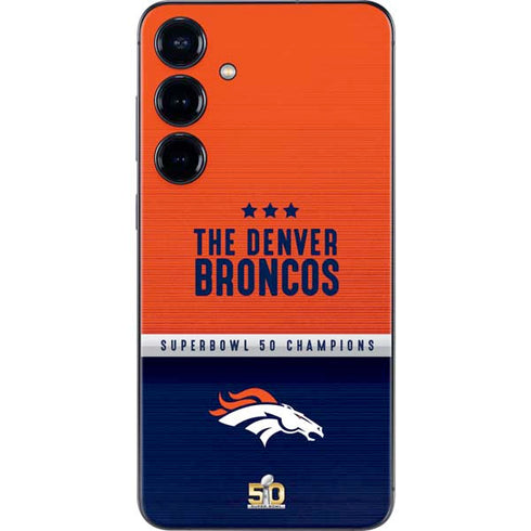 NFL Denver Broncos Super Bowl 50 Champions Galaxy S24 Skin