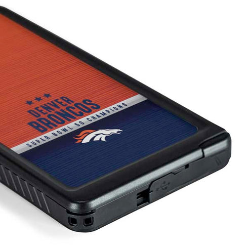 NFL Denver Broncos Super Bowl 50 Champions Galaxy S24 Ultra Waterproof Case