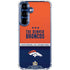 NFL Denver Broncos Super Bowl 50 Champions Galaxy S25 Clear Case