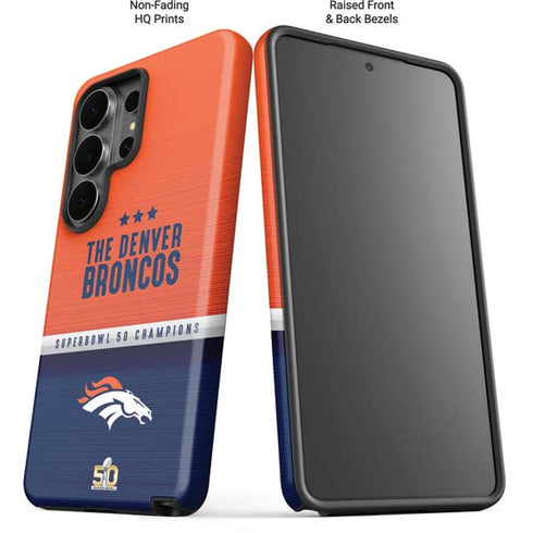 NFL Denver Broncos Super Bowl 50 Champions Galaxy S26 Ultra Impact Case