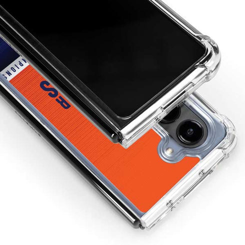 NFL Denver Broncos Super Bowl 50 Champions Galaxy Z Fold5 5G Clear Case