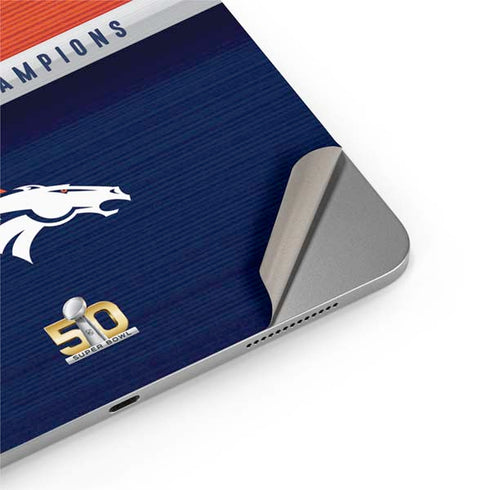 NFL Denver Broncos Super Bowl 50 Champions Apple iPad Air Skin