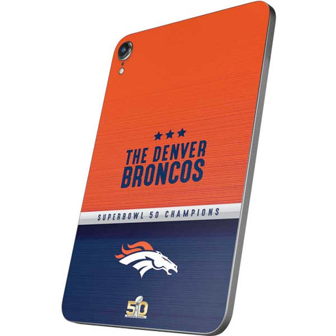 NFL Denver Broncos Super Bowl 50 Champions Apple iPad Mini Skin