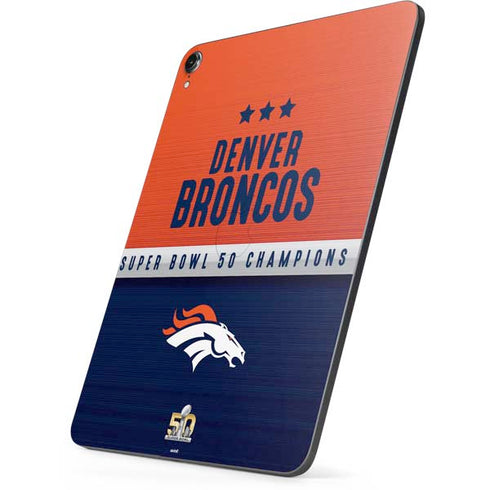 NFL Denver Broncos Super Bowl 50 Champions Apple iPad Pro Skin