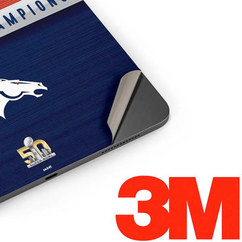NFL Denver Broncos Super Bowl 50 Champions Apple iPad Pro Skin