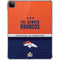 NFL Denver Broncos Super Bowl 50 Champions iPad Pro 11in (2024) Clear Case