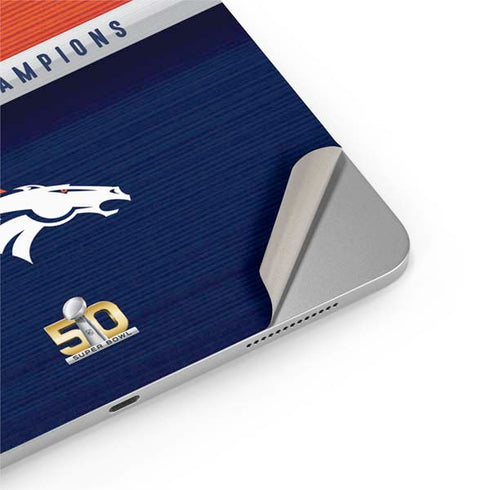 NFL Denver Broncos Super Bowl 50 Champions iPad Pro 13in M4 (2024) Skin