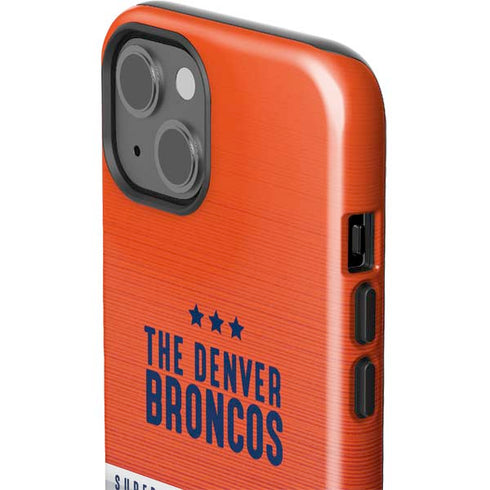 NFL Denver Broncos Super Bowl 50 Champions iPhone 15 Impact Case