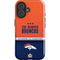 NFL Denver Broncos Super Bowl 50 Champions iPhone 16 Plus Impact Case