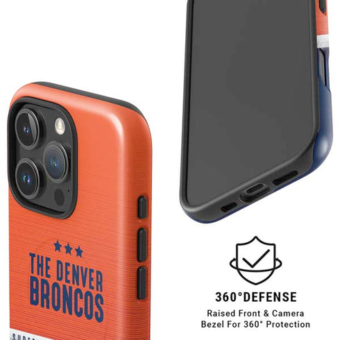 NFL Denver Broncos Super Bowl 50 Champions iPhone 16 Pro Magsafe Impact Case