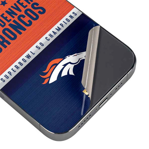 NFL Denver Broncos Super Bowl 50 Champions iPhone 16 Pro Max Skin