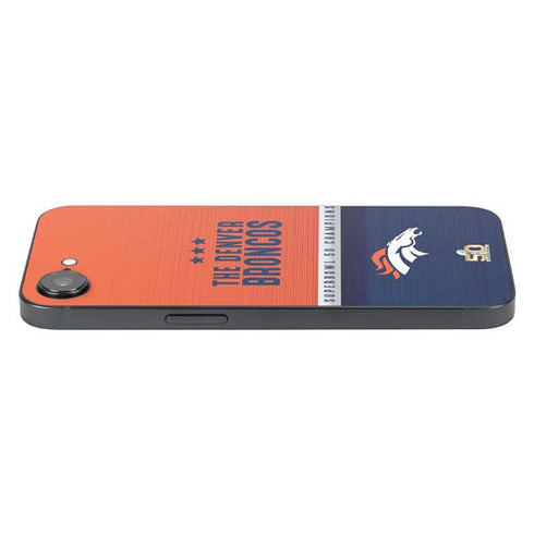 NFL Denver Broncos Super Bowl 50 Champions iPhone 16e Skin