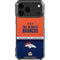 NFL Denver Broncos Super Bowl 50 Champions iPhone 18 Pro Max Clear Case