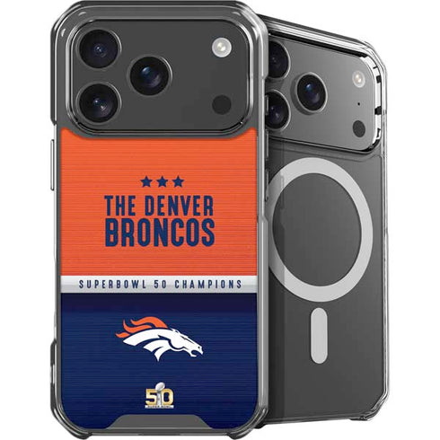 NFL Denver Broncos Super Bowl 50 Champions iPhone 18 Pro Max MagSafe Case