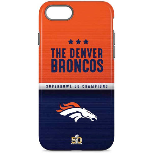 NFL Denver Broncos Super Bowl 50 Champions iPhone Cases