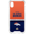 NFL Denver Broncos Super Bowl 50 Champions iPhone XS Clear Case
