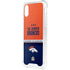 NFL Denver Broncos Super Bowl 50 Champions iPhone XS Clear Case