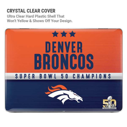 NFL Denver Broncos Super Bowl 50 Champions MacBook Cases