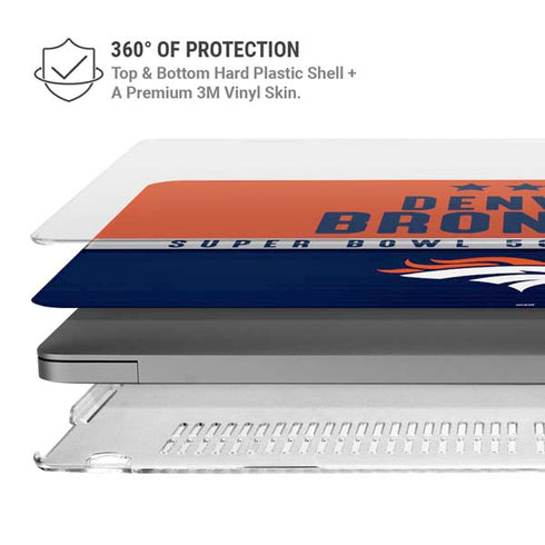 NFL Denver Broncos Super Bowl 50 Champions MacBook Cases