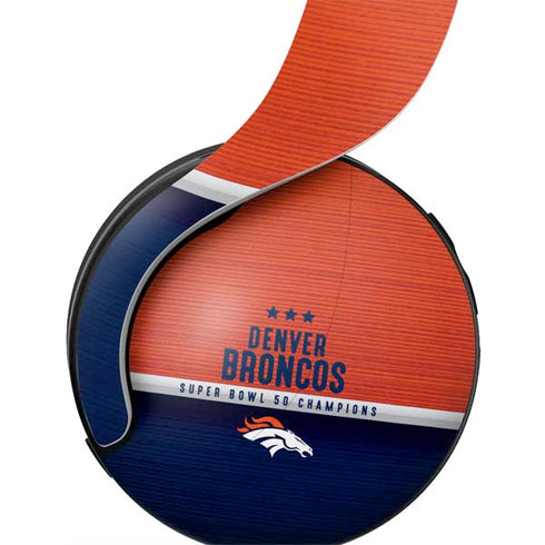 NFL Denver Broncos Super Bowl 50 Champions PULSE 3D Wireless Headset for PS5 Skin
