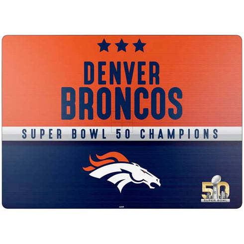 NFL Denver Broncos Super Bowl 50 Champions Surface Laptop 7 13.8in Skin