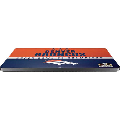 NFL Denver Broncos Super Bowl 50 Champions Surface Laptop 7 15in Skin
