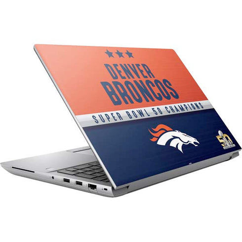 NFL Denver Broncos Super Bowl 50 Champions HP ZBook Fury 16 G10 Skin