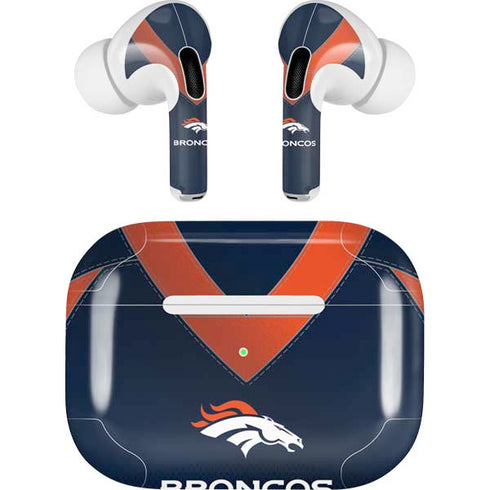 NFL Denver Broncos Team Jersey Apple AirPods Pro Skin